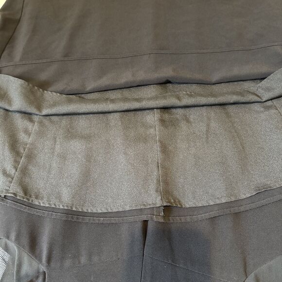 Halston Heritage Size 8  Black Crew Neck Long Dress Gown Cut Out $595 - Picture 13 of 15